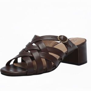 Trotters Women's Sandal Platform, DK Brown